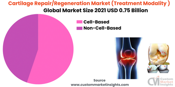 Cartilage Repair/Regeneration Market Expected to Grow at CAGR of 15% From 2022 To 2030